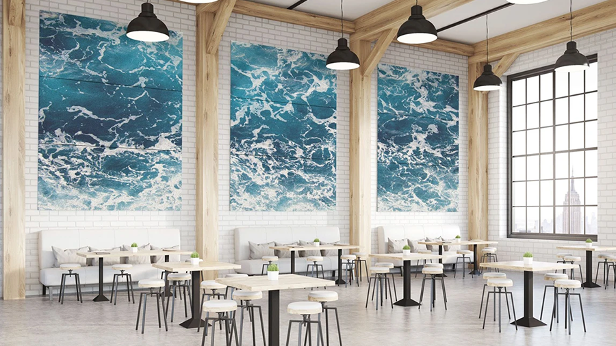 cafe-acoustical-wall-panels