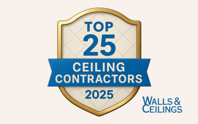 Proud to Be Among the Best: Top 25 Ceiling Contractors in the U.S.